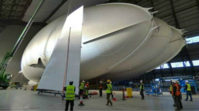 O Airlander pode voar ininterruptamente por cinco dias