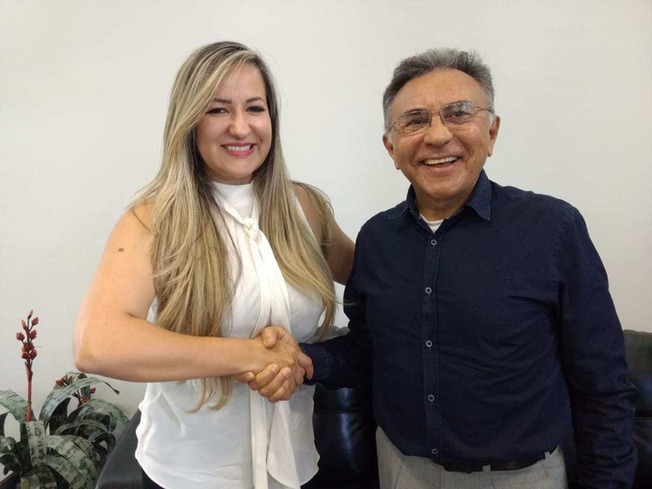 Keliana e Odilon - Foto: imprensa PDT/MS