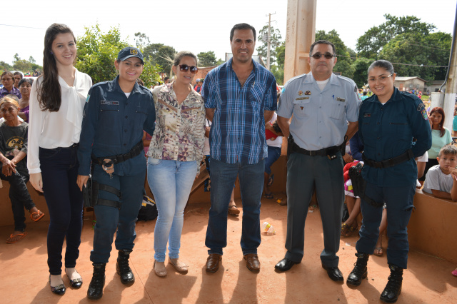 Vereador Geverson Vicentim participa de comemoração ao Dia do Índio Vereador Geverson esteve acompanhando as atividades, alusivas ao Dia do Índio, na manhã desta quarta-feira, na aldeia AmambaiFoto: Moreira Produções