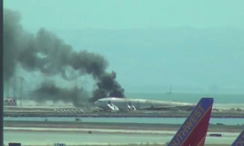 Acidente com Boeing 777 no Aeroporto de São Francisco