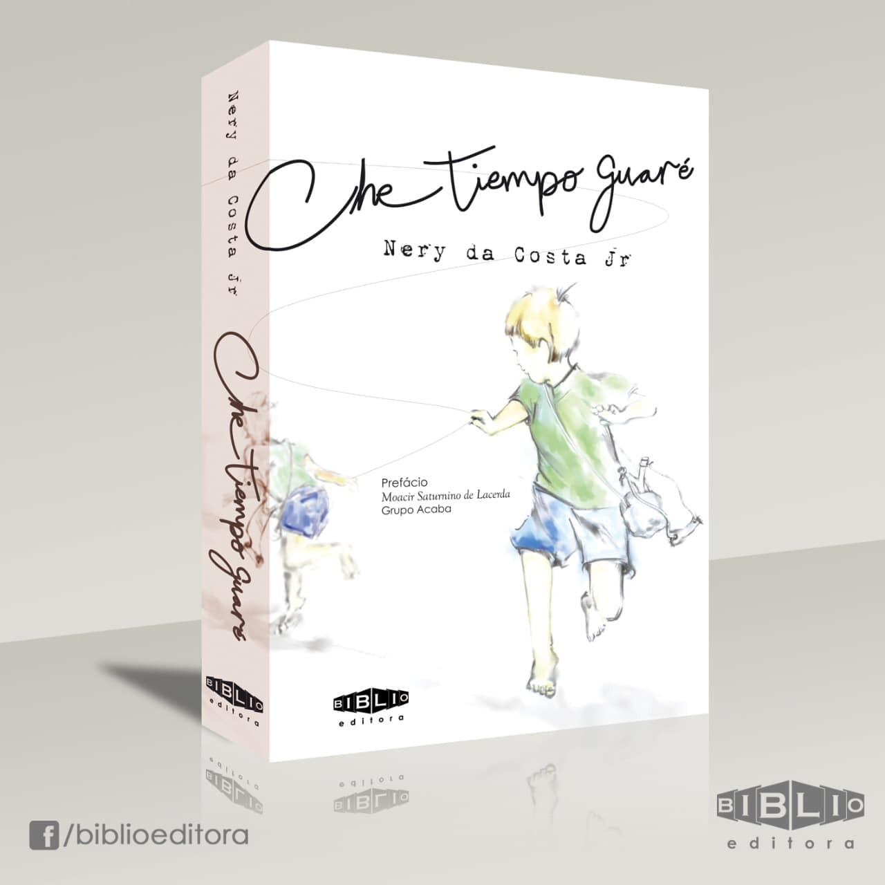Capa do livro Che Tiempo Guaré, por Jamil Melo.