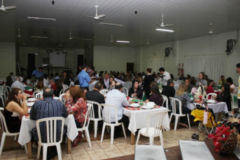 Rotary de Amambai define eventos para 2012 Jantar Italiano realizado em 2010. (Foto: Moreira Produções)