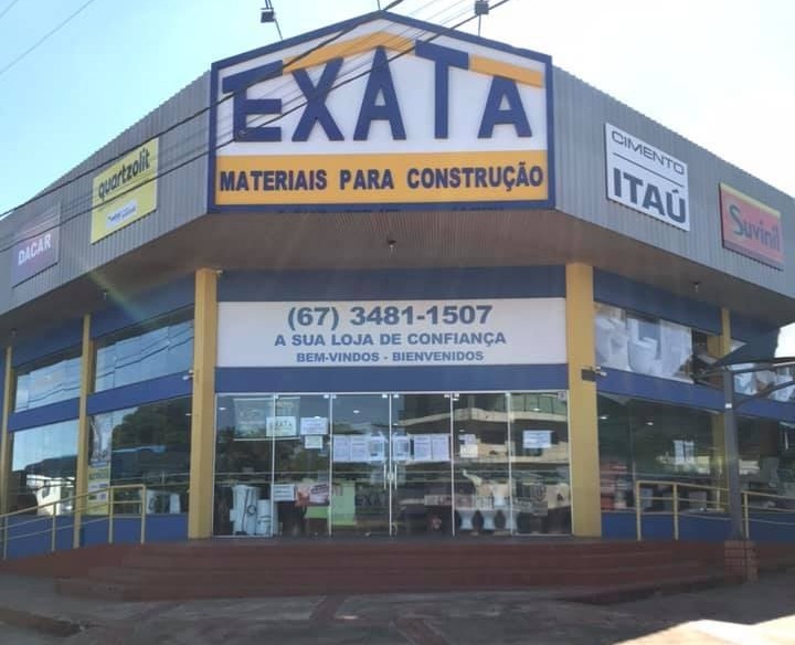 Um cliente da Exata Materiais foi um dos contemplados no sorteio / Foto: Amambai Notícias