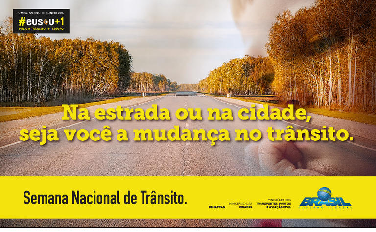 Semana Nacional do trânsito alerta sobre riscos ao volante De janeiro a junho de 2016, foram registrados 3.166 óbitos nas estradas, uma queda de 6,77% comparada ao mesmo período de 2015Reprodução/Ministério dos Transportes