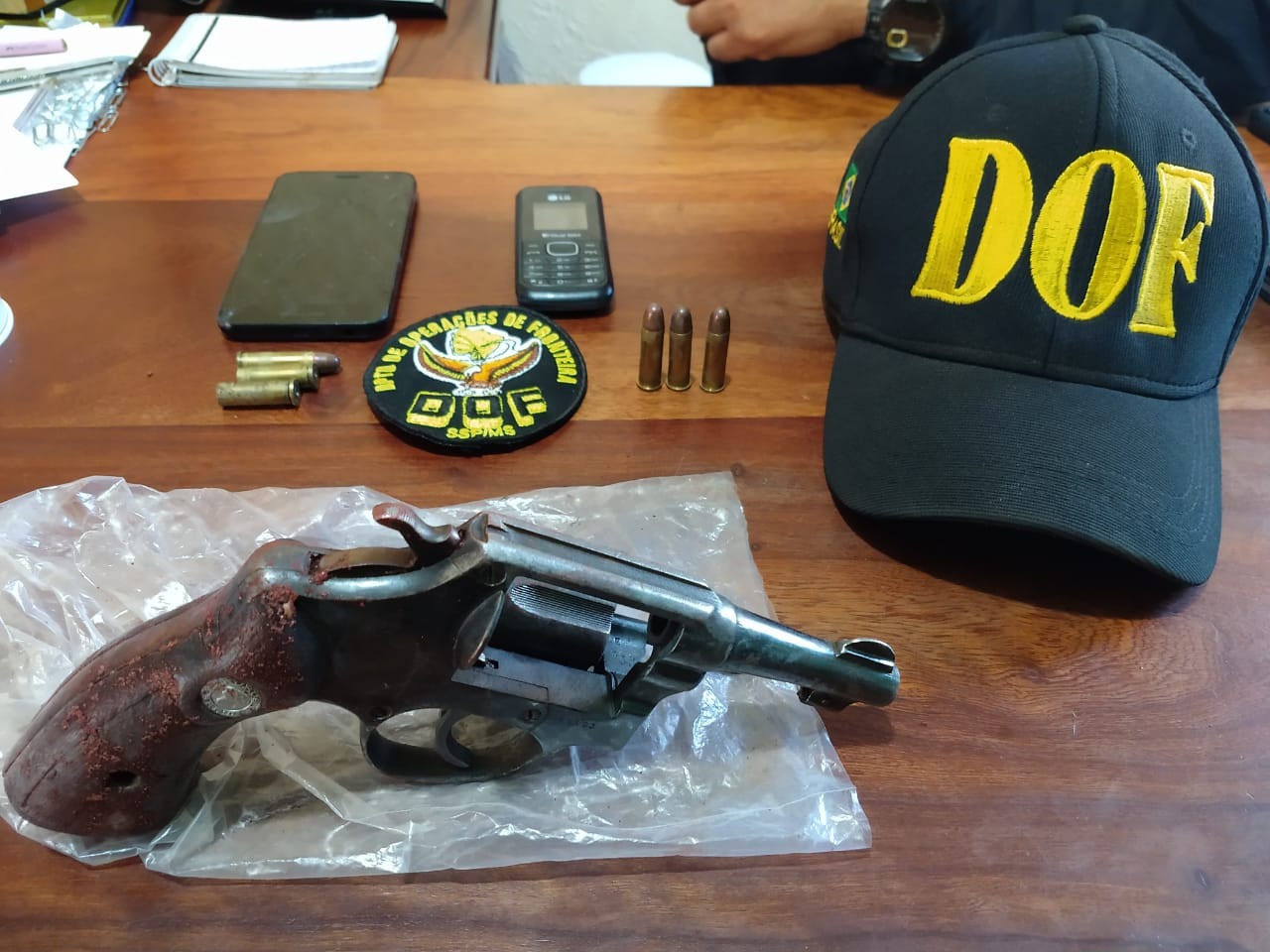Homem morre após confronto com policiais do DOF em Paranhos Foto: Assessoria DOF