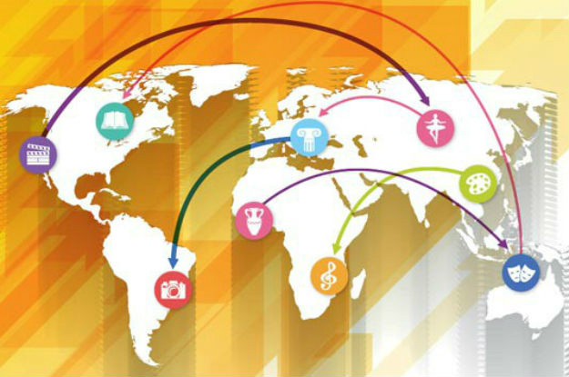A China é o país líder na exportação de bens culturais, totalizando mais de US$ 60 bilhões em 2013. / Imagem: Unesco