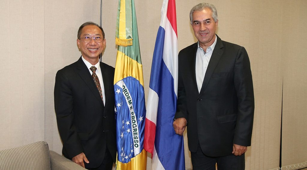 Governador recebe embaixador do Reino da Tailândia no Brasil