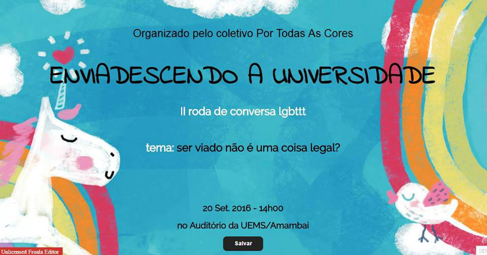 Acadêmicos da Uems de Amambai realizam a II Roda de Conversa LGBTT