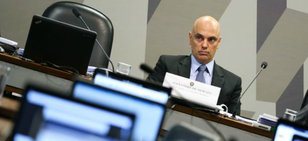 CCJ do Senado aprova a indicação de Alexandre de Moraes para o Supremo Com 19 votos favoráveis e 7 contra, a comissão aprovou a indicação de Alexandre Moraes para o STF / Foto: Divulgação