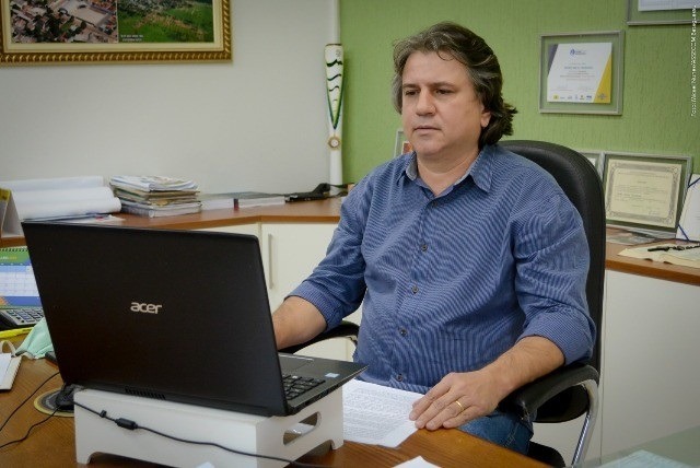 O presidente da Assomasul e prefeito de Bataguassu, Pedro Caravina / Foto: Divulgação