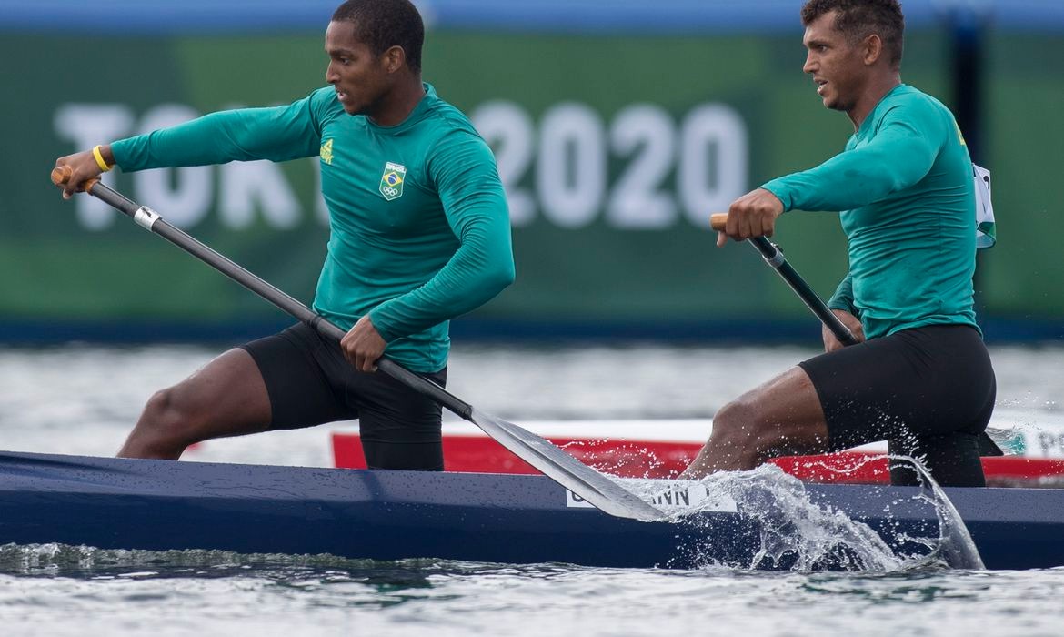 Tóquio: Isaquias e Jacky se garantem na semi da canoagem velocidade Foto:Julio Cesar Guimarães/COB