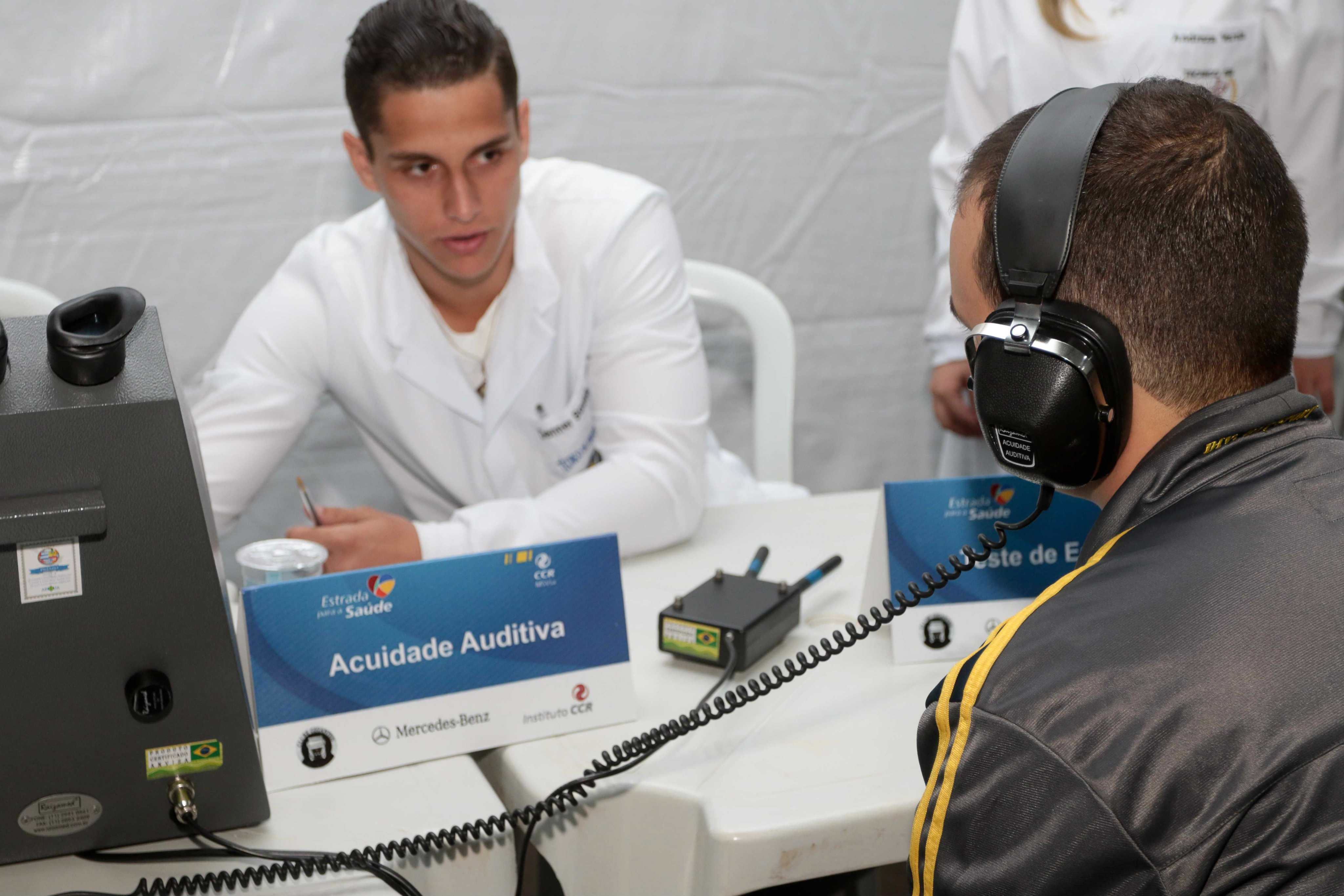 Instituto CCR e CCR MSVia oferecem exames clínicos gratuitos a caminhoneiros