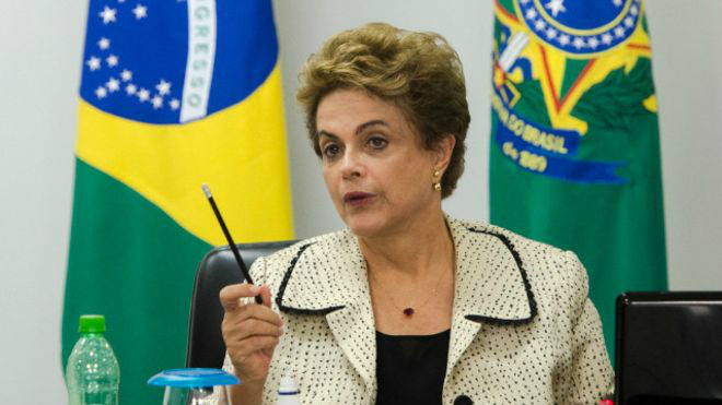 Protestos e convenção do PMDB criam final de semana decisivo para Dilma Image copyrightAgencia BrasilImage captionManifestações e uma convenção do PMDB marcadas para esse fim de semana podem complicar a situação de Dilma