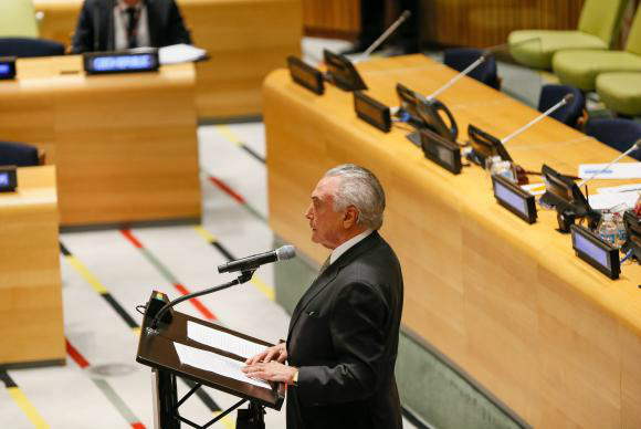 Temer abre hoje debates da Assembleia Geral da ONU Temer abre hoje o pronunciamento dos Chefes de Estado e de Governo que estão em Nova York para a 71ª Assembleia Geral da Organização das Nações UnidasBeto Barata
