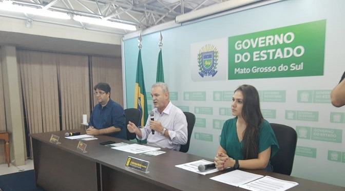 MS tem 16 casos confirmados de coronavírus e outros 50 suspeitos são monitorados O anúncio foi feito neste sábado (21) pelo secretário estadual de Saúde, Geraldo Resende / Foto: Divulgação
