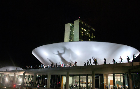 O Senado viveu momentos marcantes em 2013 por causa das manifestações populares que tomaram o país nos meses de junho e julho
