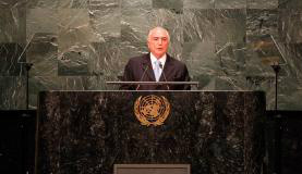Michel  Temer  na  ONU:  