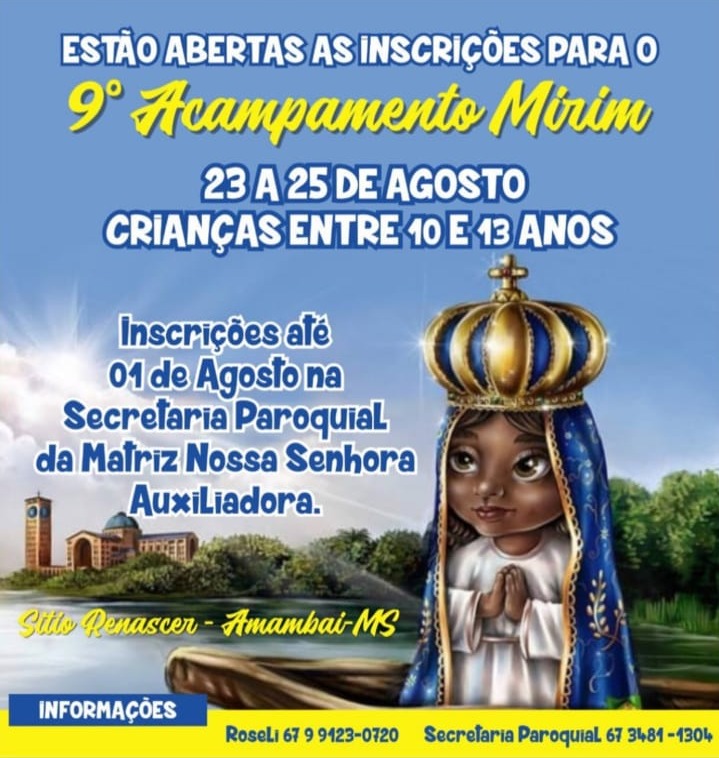 Agenda de eventos para Amambai e região Agenda de eventos para Amambai e região