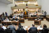 Audiência pública presidida pelo deputado Cabo Almi foi realizada na manhã desta segunda-feira. Foto: Roberto Higa
