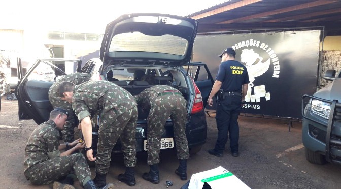 DOF realiza treinamento para militares do Exército sobre atuação na fronteira