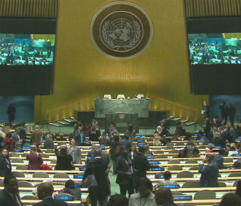 Brasil eleito para presidir sessão da Comissão sobre Estatuto da Mulher Reunião acontece na sala da Assembleia Geral da ONU. Foto: ONU