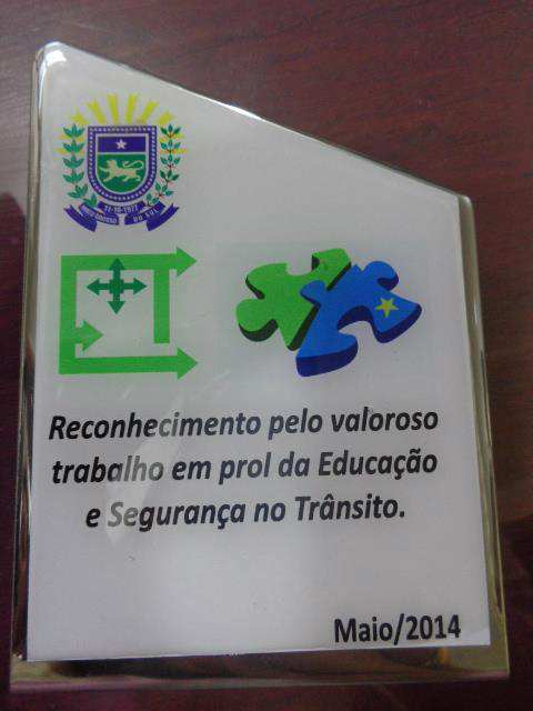 Instituto Eduardo Dutra Lescano tem projeto Amigos do Trânsito premiado A intenção do prêmio é incentivar entidades a propor e executar projetos em prol do trânsito.