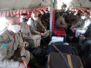 Bombeiros intensificam combate a dois grandes incêndios no Pantanal de Corumbá Bombeiros de MS se deslocaram para Poconé em avião da FAB