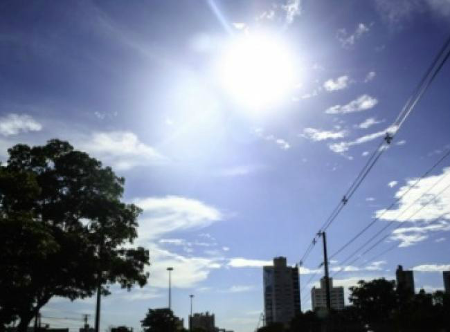 Domingo (30) com temperaturas altas e sol forte em todo o MS