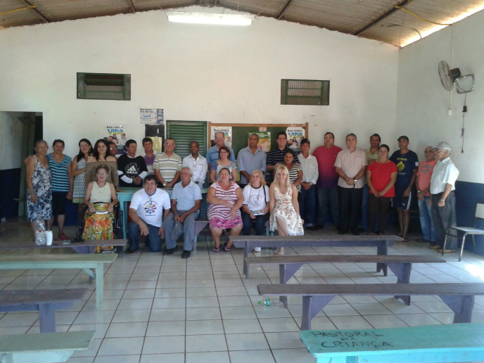 Posse da presidência no Conjunto Habitacional Caiuás aconteceu em Amambai Posse da presidência no Conjunto Habitacional Caiuás aconteceu em Amambai