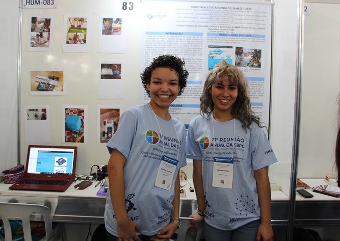 Estudantes do IFMS apresentam mais de 80 trabalhos de pesquisa durante SBPC Estudantes do IFMS apresentam mais de 80 trabalhos de pesquisa durante SBPC