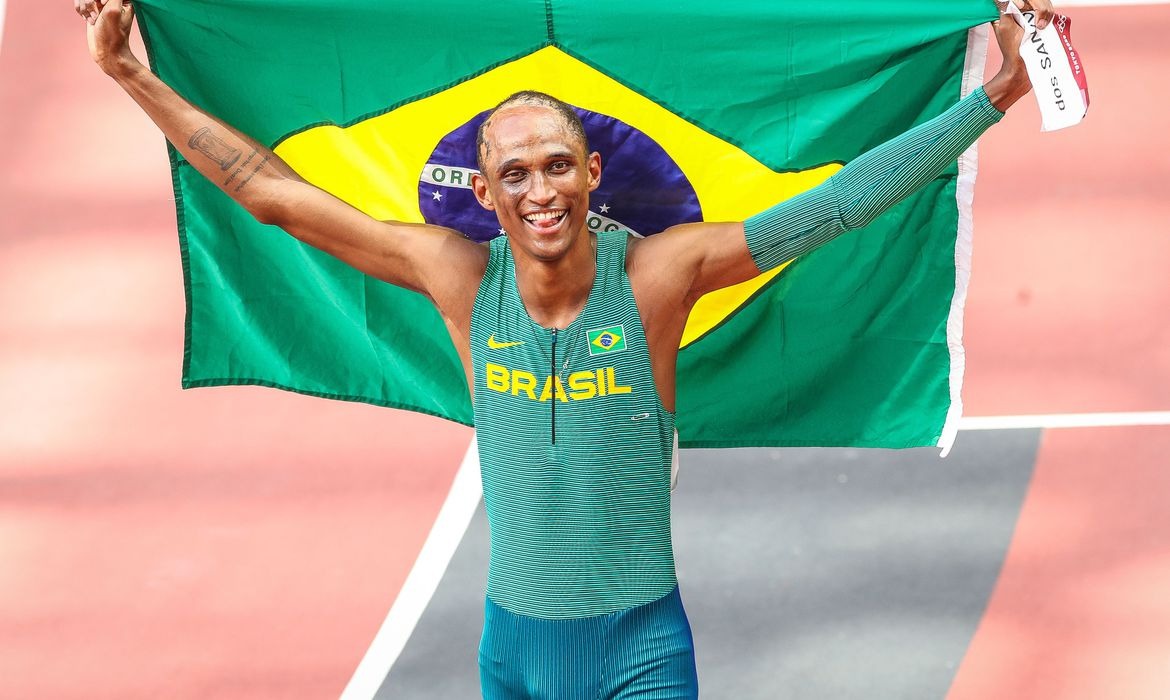 Olimpíada: Alison dos Santos é bronze nos 400 m com barreiras Foto:Gaspar Nóbrega/COB