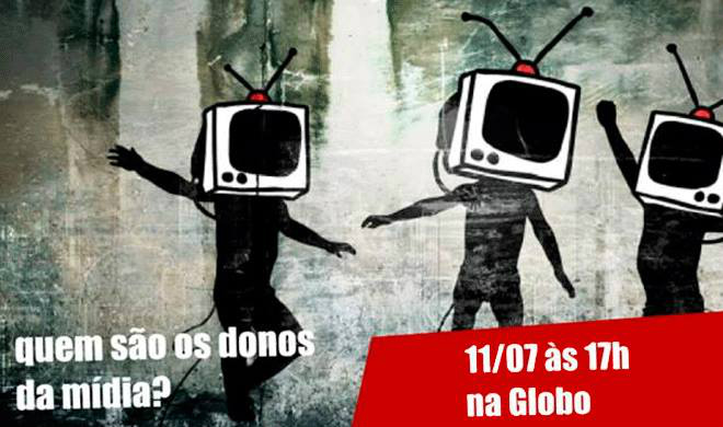 Cinco estados vão protestar contra o monopólio da Rede Globo Apesar das críticas, governo federal mantém silêncio quando o assunto é a democratização da mídia; sozinha, Globo detém 35% de verba publicitária repassada pelo governo Dilma