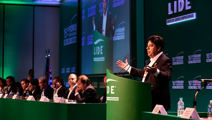 Ministro em seminário no ParanáFoto: Divulgação 