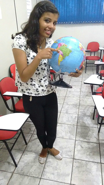 Janaína Batista, 21 anos.Foto: Divulgação 