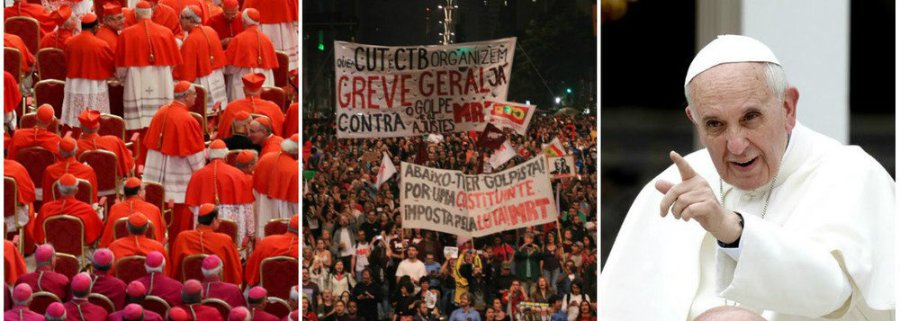 Arcebispos convocam católicos para greve geral Foto: Divulgação
