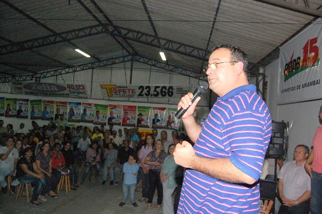 Dr. Bandeira falou sobre a campanha ao lado de Sérgio Barbosa. 