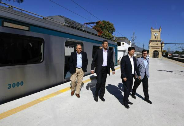 Estação de trem reformada para a Rio 2016 é reinaugurada Estação de trem reformada para a Rio 2016 é reinaugurada