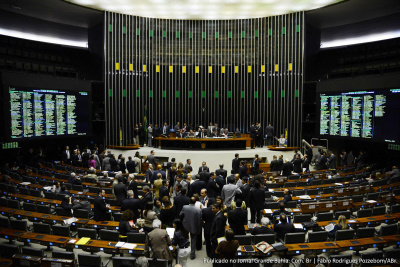 Líderes de partidos na Câmara desistem de plebiscito este ano Plenário a Câmara Federal