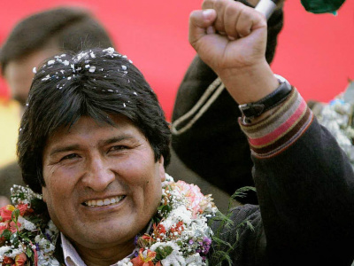 Presidente reeleito da Bolívia, Evo MoralesFoto: Divulgação