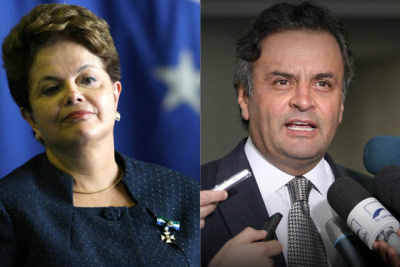 Presidenciáveis Dilma Rousseff (PT) e Aécio Neves (PSDB)Foto: Divulgação