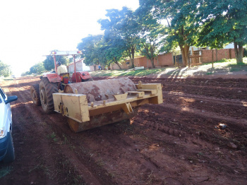 Serviço de Compactação - Rua Ari Nunes - jardim Panorama.
