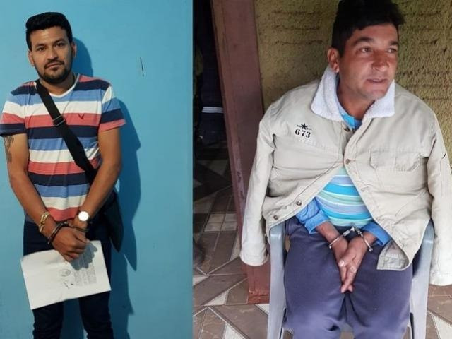 Polícia prende 2 homens acusados de sequestro e execução de produtor rural Operação para captura encontrou dois suspeitos de sequestro e assassinato de produtor brasileiro. (Fotos: ABC Color/Reprodução