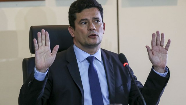 Sérgio Moro, ministro da Justiça parabenizou a PF pela prisão do grupo de hackers: 