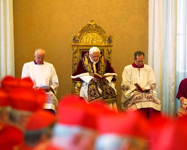 Líderes religiosos comentam a renúncia do papa Bento XVI Líderes religiosos comentam a renúncia do papa Bento XVI