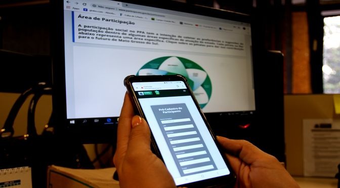 Ferramenta incentiva sul-mato-grossense a participar da gestão pública Ferramenta incentiva sul-mato-grossense a participar da gestão pública