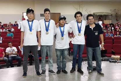 Equipe HAL foi a grande vencedora de 2015. Fotos - Câmpus Ponta Porã