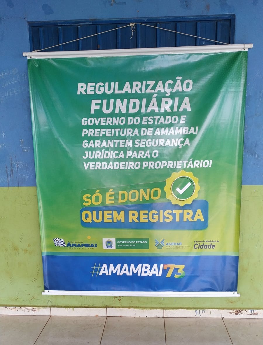 Amambai: regularização fundiária avança na vila Nossa Senhora Aparecida Amambai: regularização fundiária avança na vila Nossa Senhora Aparecida