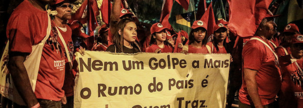 Mobilização camponesa vai percorrer 50 Km até Brasília, onde chega para o registro de candidatura de Lula, no dia 15 / Foto: Divulgação