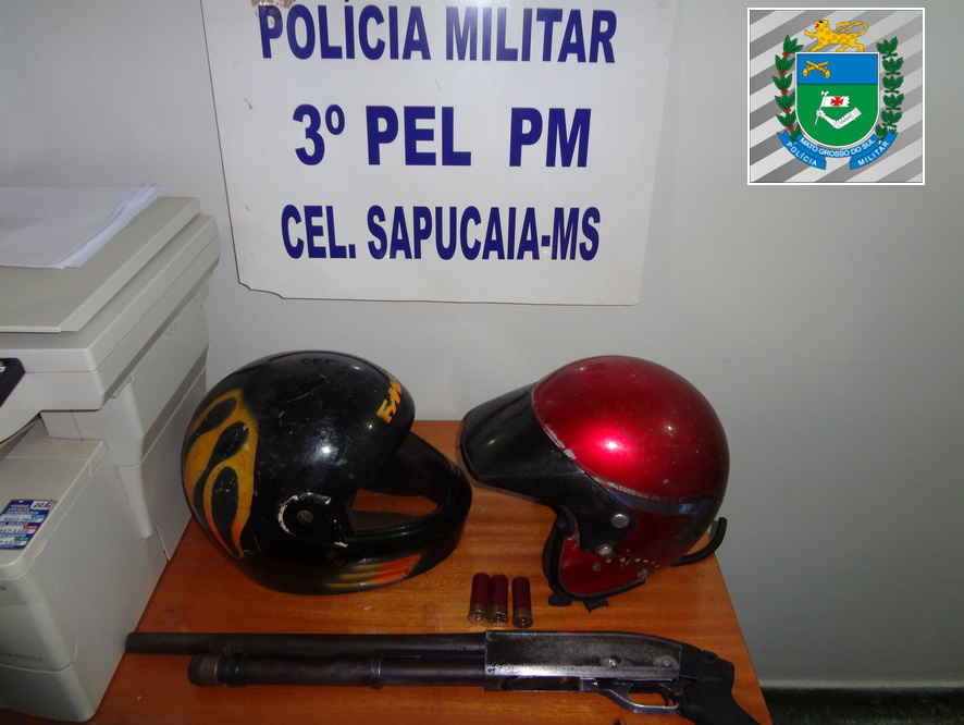 PM prende homem por porte ilegal de arma de fogo na fronteira com o Paraguai