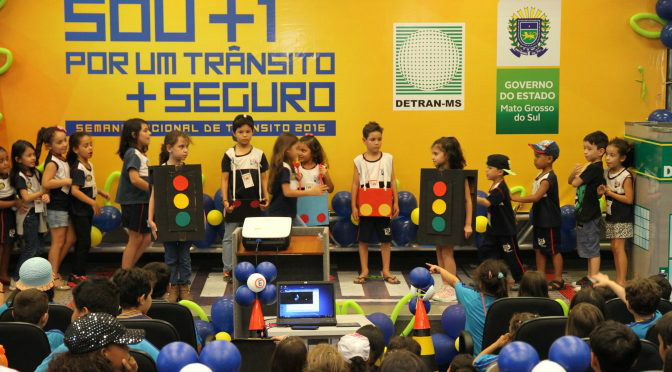 Mostra Cultural deixa de legado crianças bem informadas sobre o trânsito